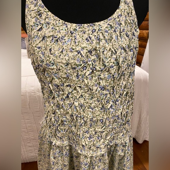 Free People Dresses & Skirts - NWT Free People, Petunia Sundress Tea Combo, Purple/Blue Floral Print